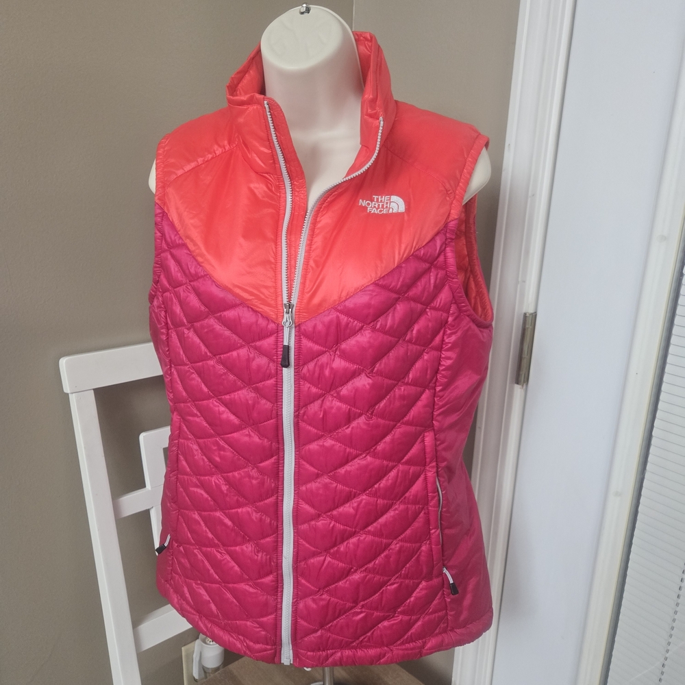 The North Face Women's Pink Quilted Vest